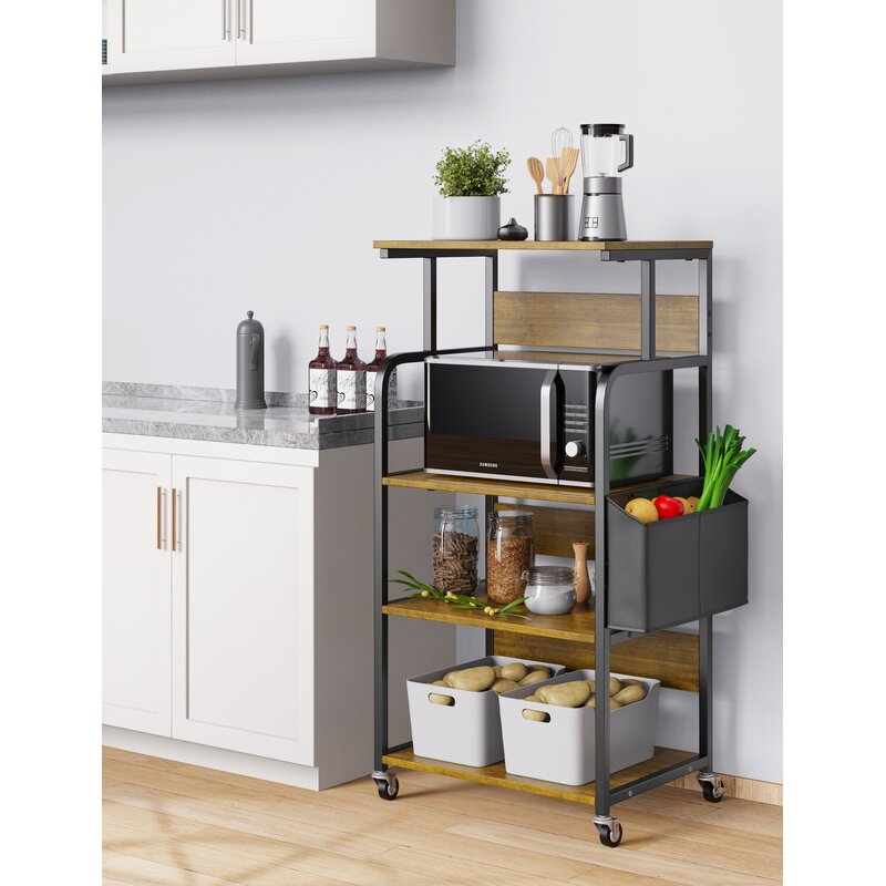 Federico Kitchen Moving Trolley Rack by Bright house