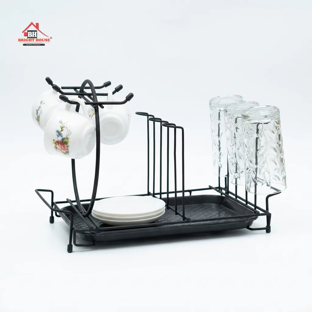 Glass & Cup Stand for Kitchen by Bright House