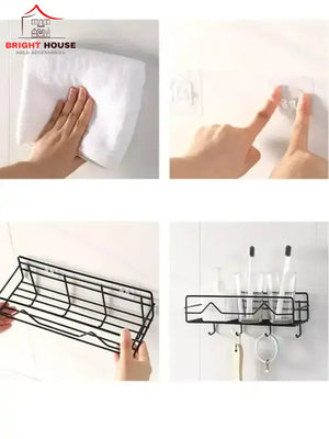 Multipurpose wall Mounted Storage Rack by Bright House Bright House