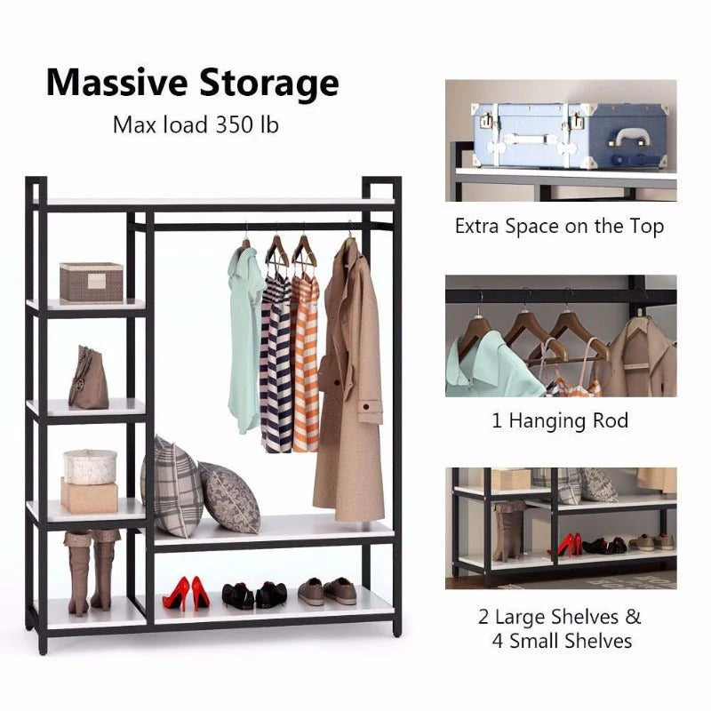 Coat Shoe Cloth Organizer Rack By Bright House