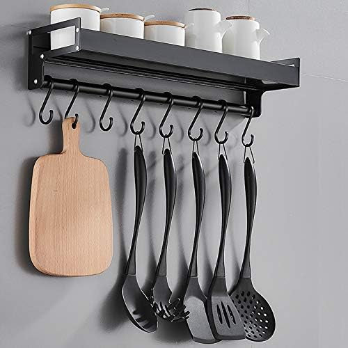 shelf with 6 hooks