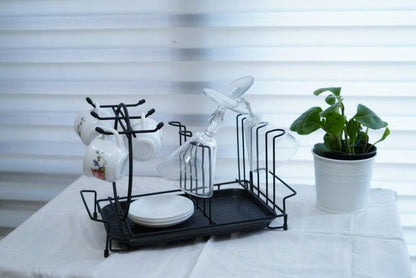 6 Glasses & Mug Stand Holder, Kitchen Organiser best quality product by Bright House.