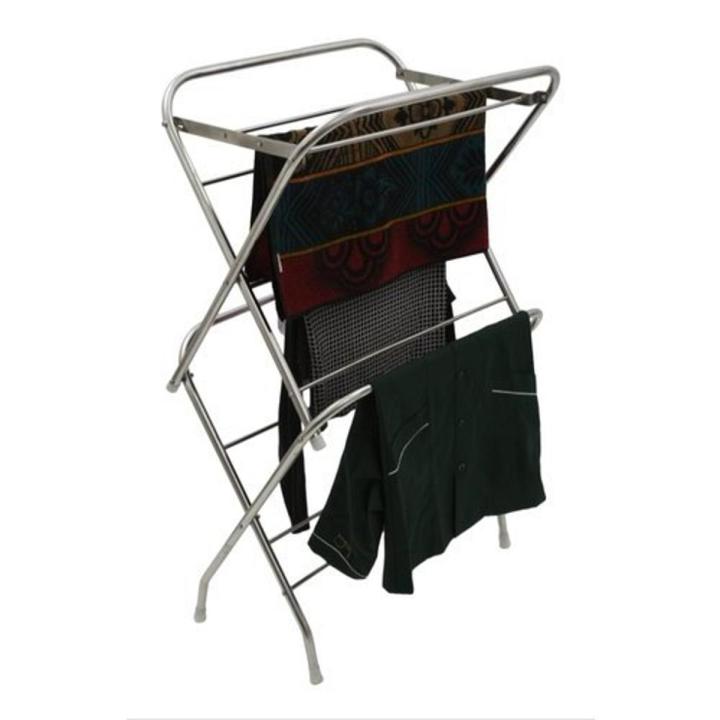 Folding Cloth Dry Stand Household Balcony Rust Proof by Bright house