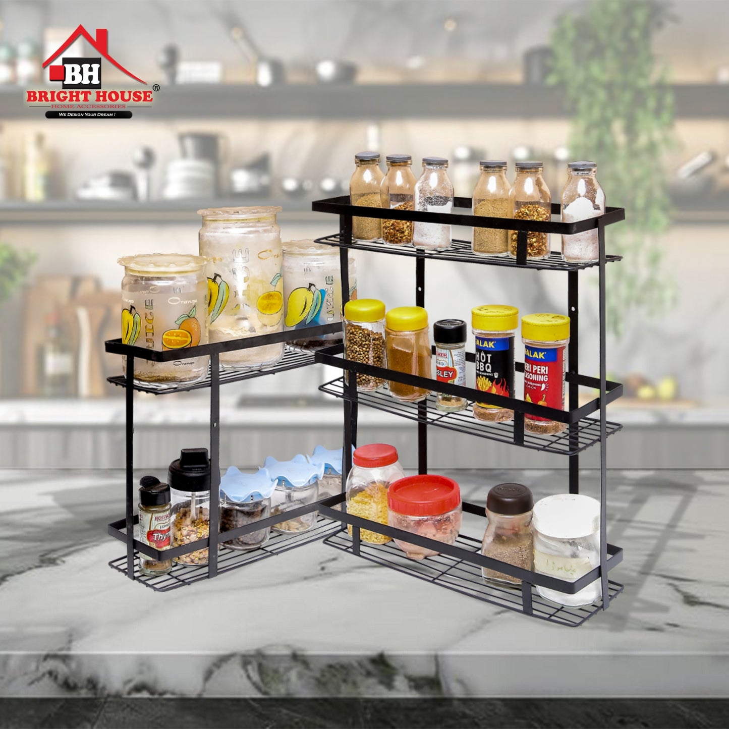 3 Tier Countertop Shelf