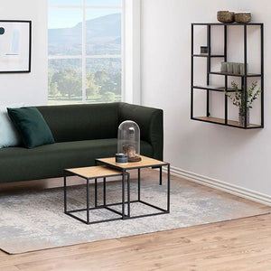 Spoza Living Lounge Coffe Center Nesting Tables (Set Of 2)