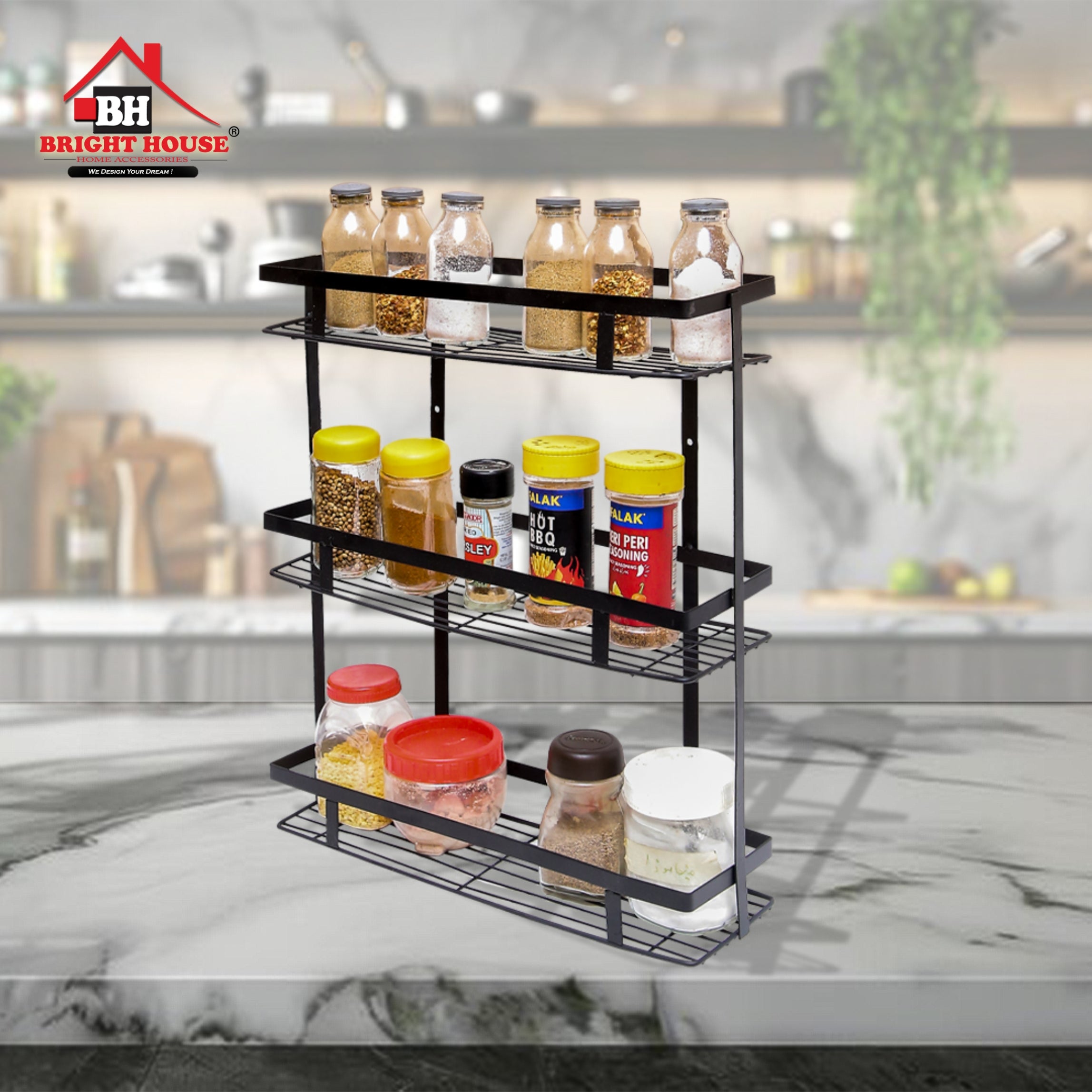 3 Layer Countertop Shelf by Bright House Bright House