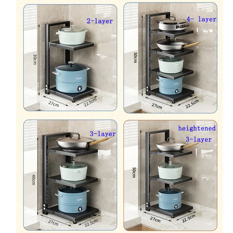 Floor Standing Kitchen Shelf by Bright house