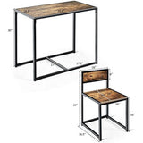 Nookie Modern Kitchen Dining Room Chair Table Set (Set Of 3)