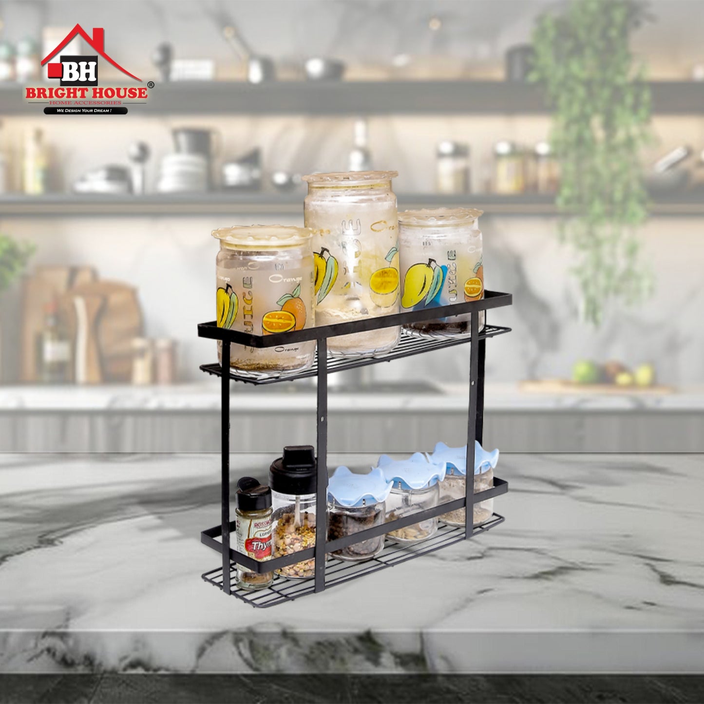 2 Tier Countertop Shelf