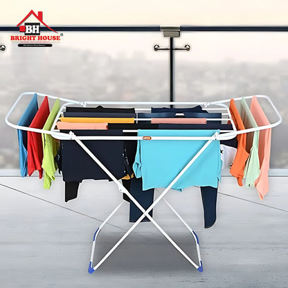 Best Quality  Cloth Drying Stand Folding Cloth Stand Cloth Hanging stands Drying Rack Thick Rods Not Wire By Bright House