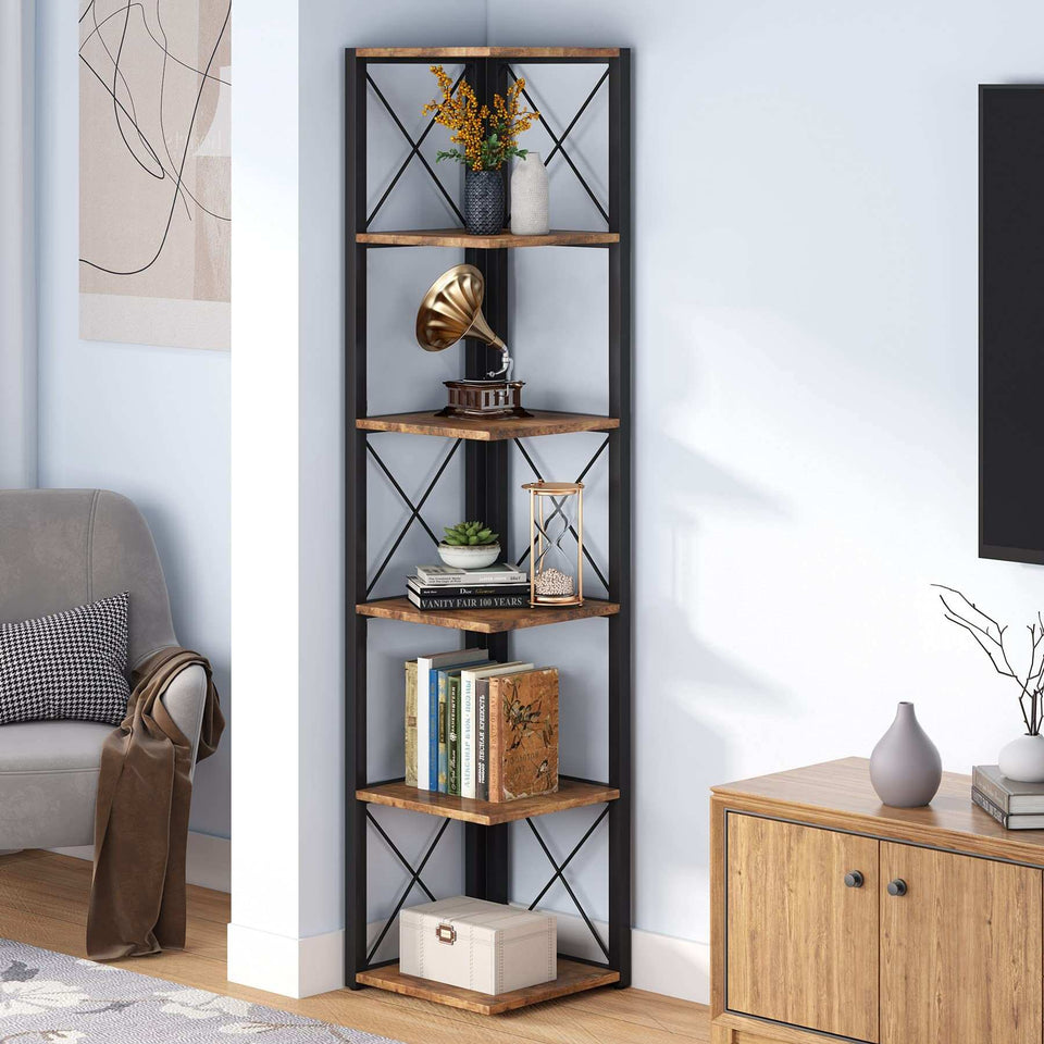 Plinth Bookcase Storage Organizer Rack