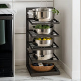 Floor Standing Kitchen Shelf by Bright house