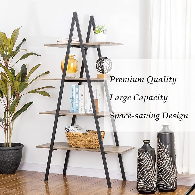 A-Shape Ladder Book Shelf by Bright House Bright House