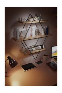 A-shaped Wall Mounted Decoration Shelf by Bright House Bright House