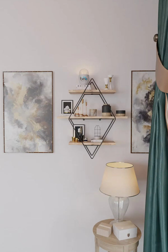 A-shaped Wall Mounted Decoration Shelf by Bright House Bright House