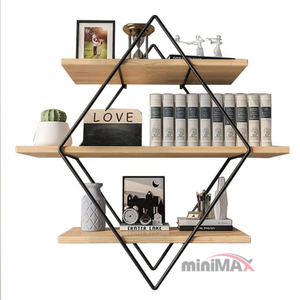 A-shaped Wall Mounted Decoration Shelf by Bright House Bright House