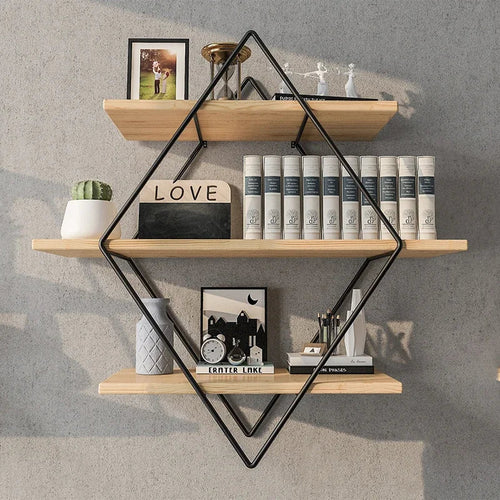 A-shaped Wall Mounted Decoration Shelf by Bright House Bright House