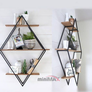 A-shaped Wall Mounted Decoration Shelf by Bright House Bright House