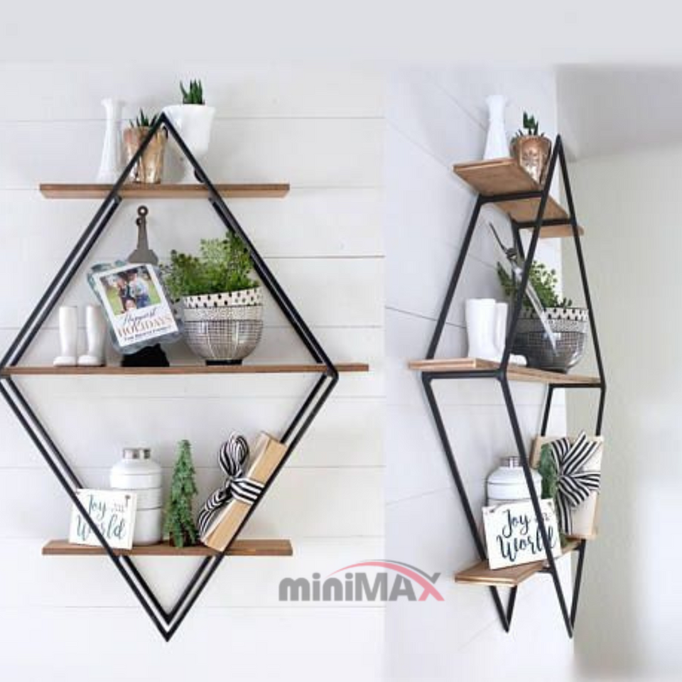 A-shaped Wall Mounted Decoration Shelf by Bright House Bright House