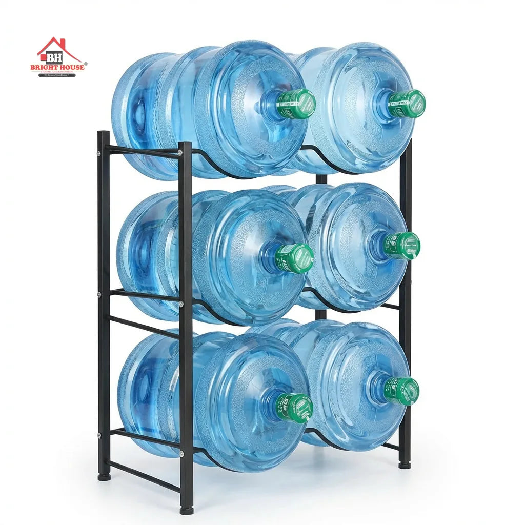 AquaStack 6-Gallon Water Bottle Rack by Bright house