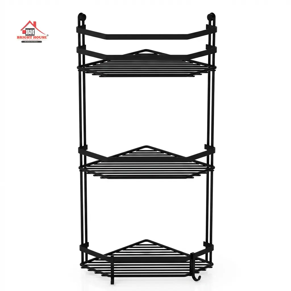 Bathroom 3 Layers Corner Multipurpose Rack by Bright House