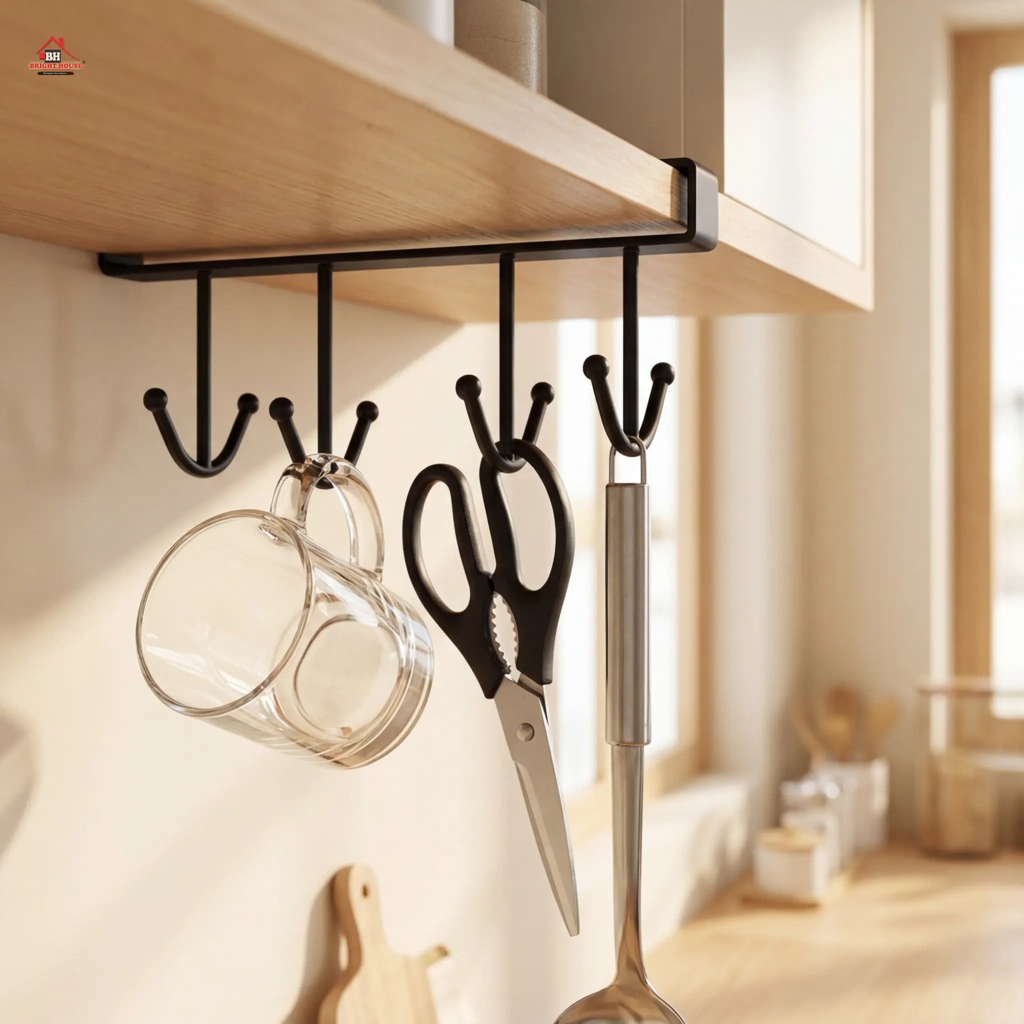 Cabinet Cups Hanger to Save Space by Bright House