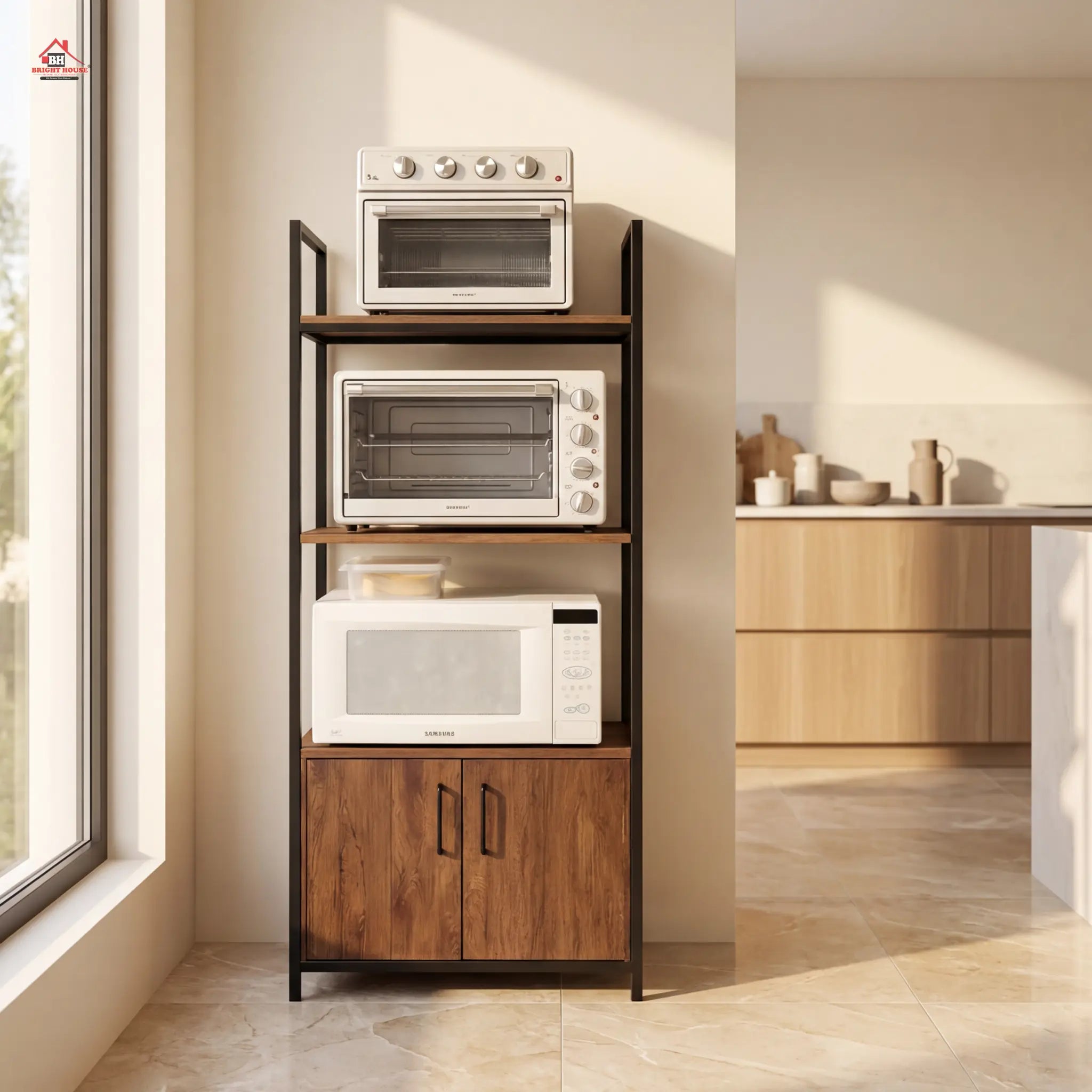 Elite Multi-Tier Kitchen Rack by Bright house