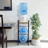 2 in 1  Water Bottle Rack With Lasani Wood by Bright house