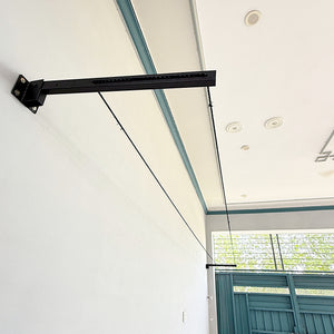 Cloth Drying Stand With Free Rope Foldable Wall Mounted By Bright House.