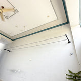 Cloth Drying Stand With Free Rope Foldable Wall Mounted By Bright House.