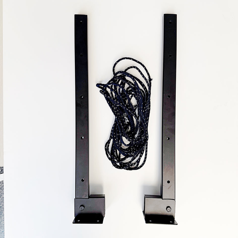 Cloth Drying Stand With Free Rope Foldable Wall Mounted By Bright House.