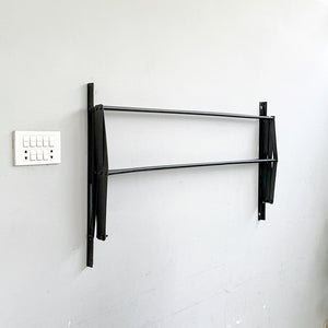 Metal Powder Coated Portable Folding Towel Holder by Bright House