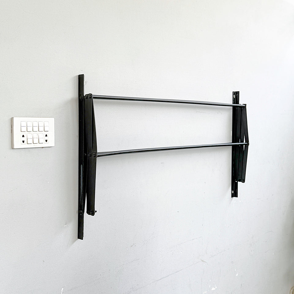 Metal Powder Coated Portable Folding Towel Holder by Bright House