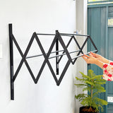 Metal Powder Coated Portable Folding Towel Holder by Bright House