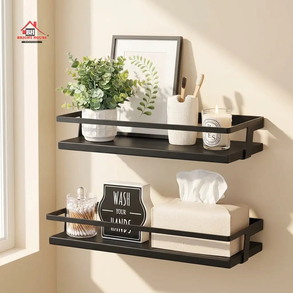 Luxury Kitchen and Bathroom Single Shelf by Bright House