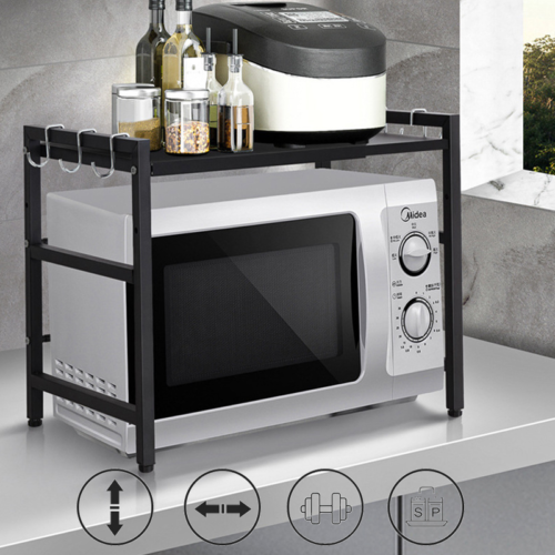 Microwave Oven Stand & Rack Storage Adjustable by Bright House Bright House