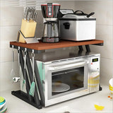 Microwave Stand/Rack Z Shape by Bright House Bright House