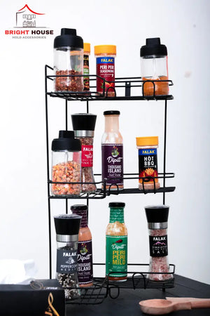 Iron Corner Shelf For Kitchen And Bathroom Rack