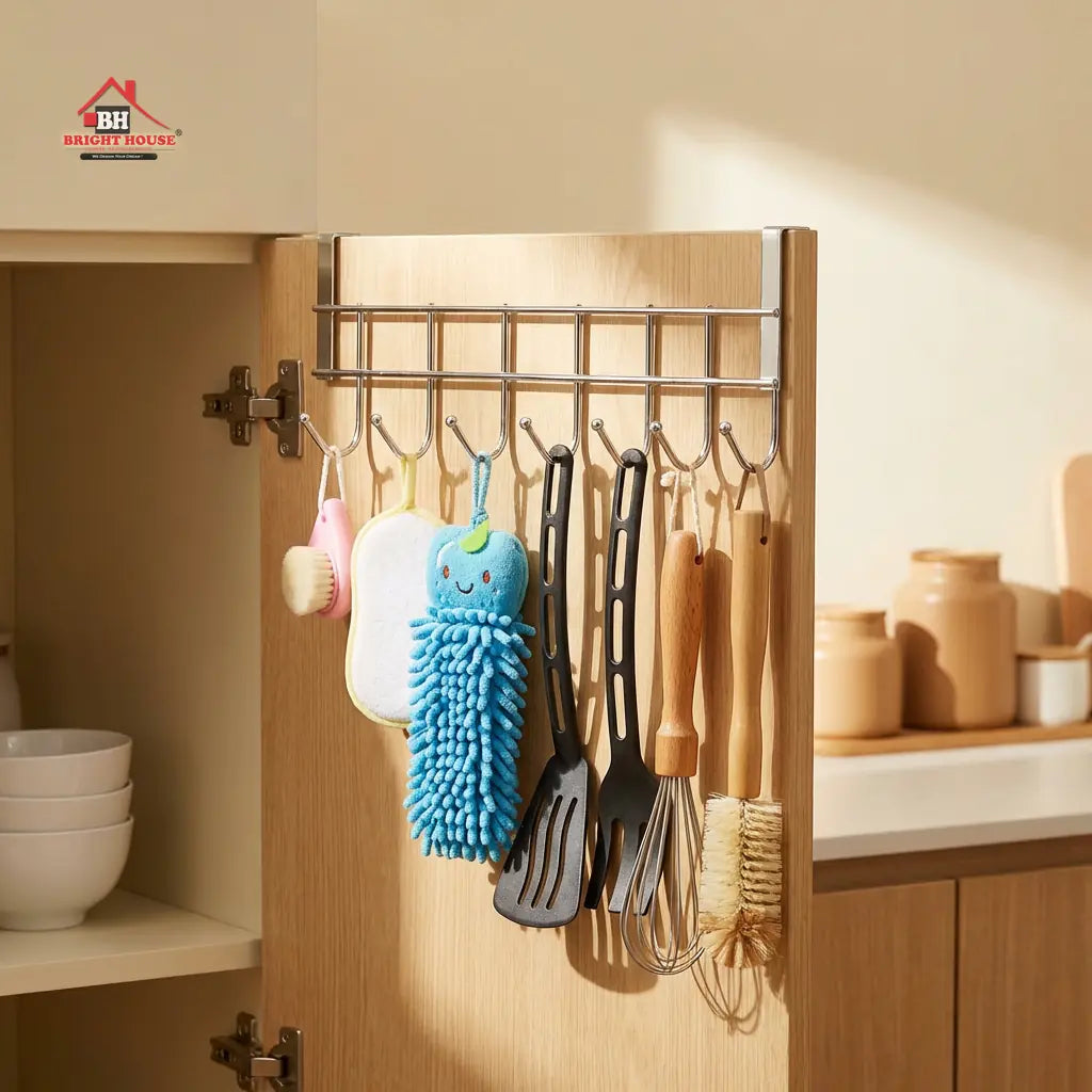 Multipurpose Cabinet Hanger to Save Space by Bright House
