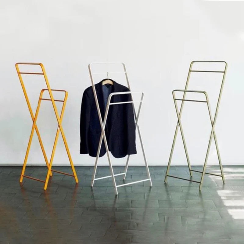 Heavy Metal Clothe Hanging Stand X shape By Bright house