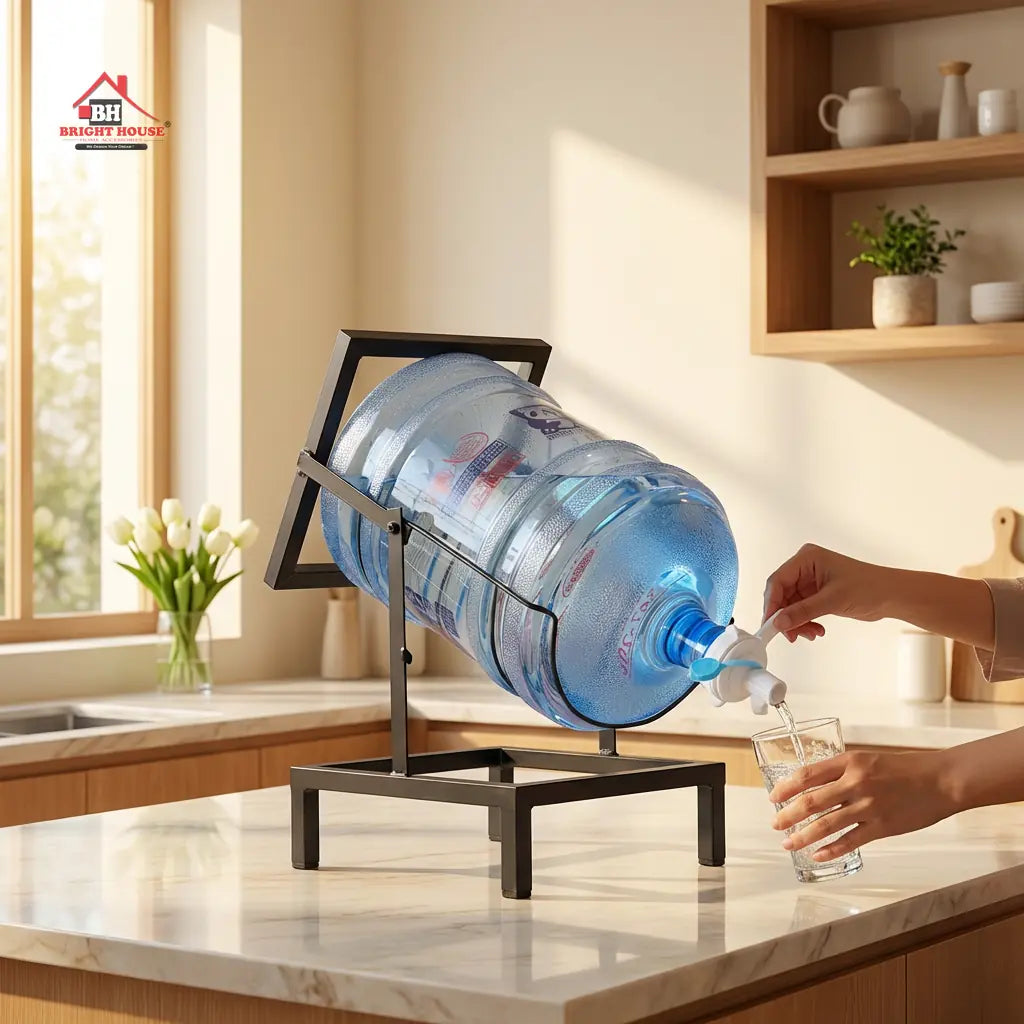 SWINGING BOTTLE RACK BY BRIGHT HOUSE