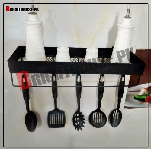 Shelf with 6 Hooks by Bright House Bright House
