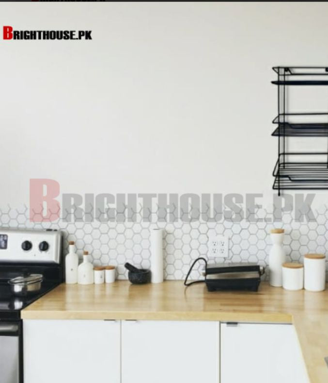 Square 3 Layers Multipurpose Rack by Bright House Bright House