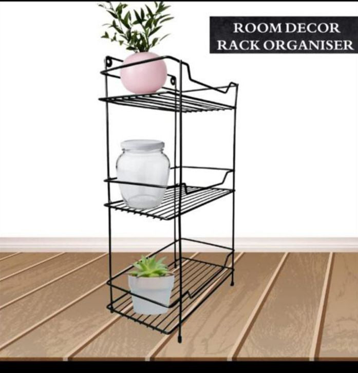 Square 3 Layers Multipurpose Rack by Bright House Bright House