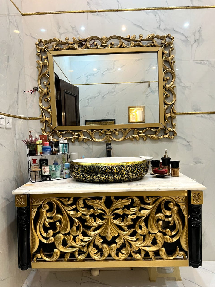 Vanity Rack and makeup orgaqnizer by Bright House