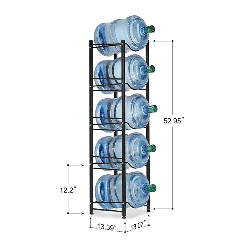 Water Bottle Holder Metal Rack  by Bright house