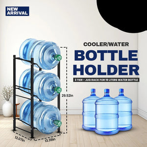 3 Tier Water Bottle Rack Cooler Holder