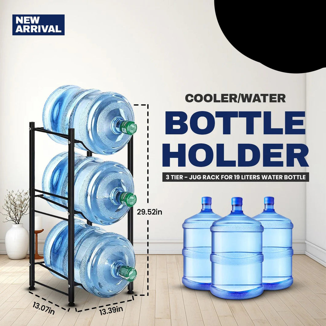 3 Tier Water Bottle Rack Cooler Holder by Bright house