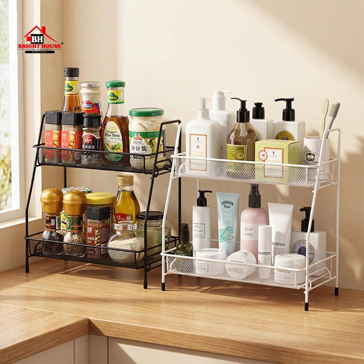 Kitchen Spices 2 Layers Rack by Bright House