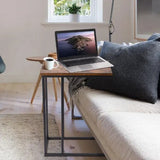 Wooden C Table And Side Table by Bright House Bright House